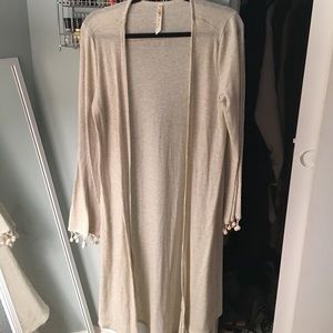 DUSTER STYLE CARDIGAN